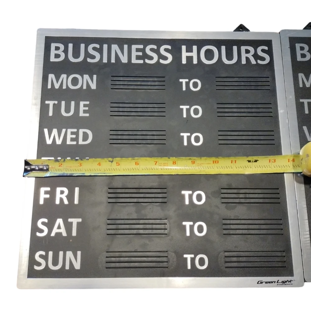 Business Hours Sign Bundle